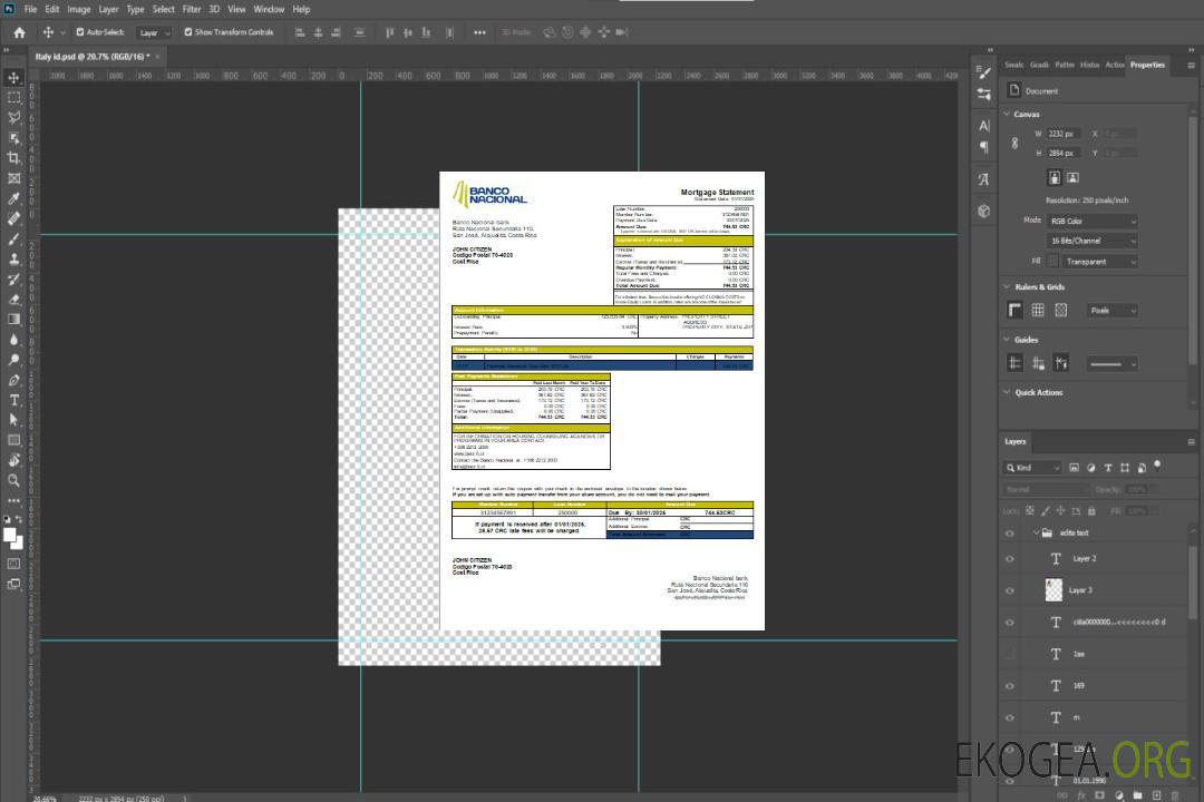 Costa Rica Banco Nacional relevé hypothécaire bancaire scr template Costa Rica Banco Nacional relevé hypothécaire bancaire scr template
